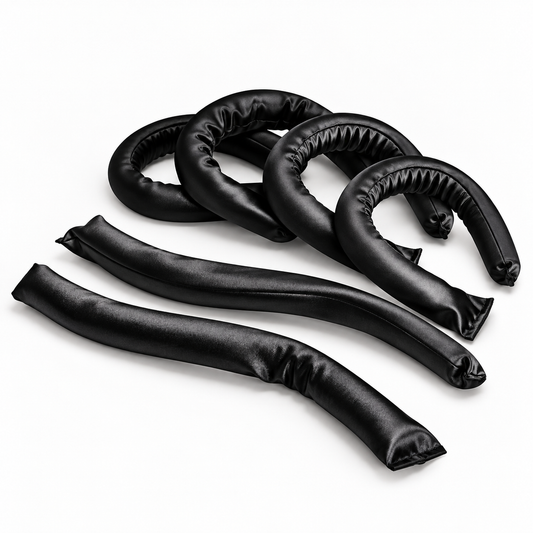 Satin-Wrapped Flexi Rods | Heatless Hair Curlers