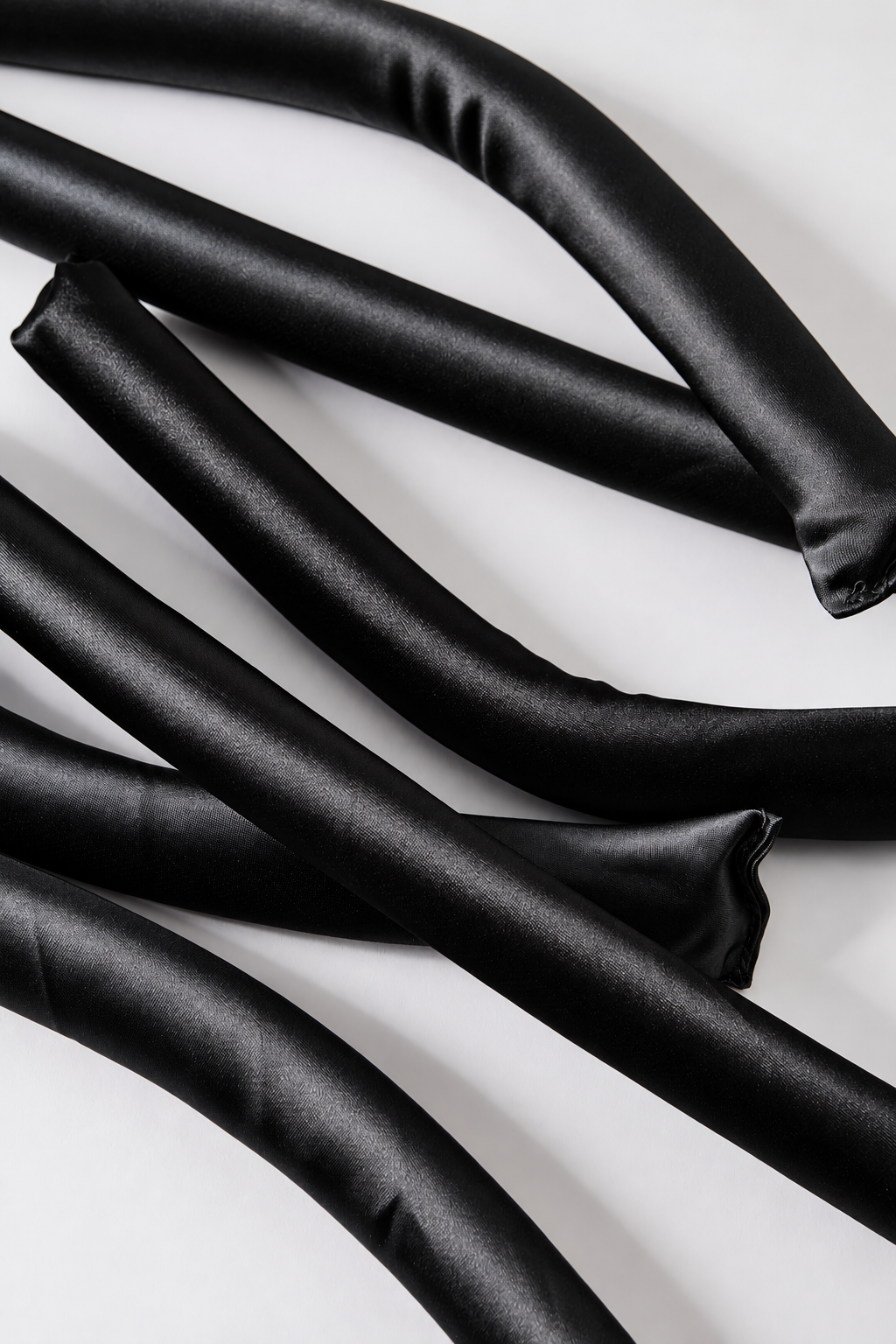 Satin-Wrapped Flexi Rods | Heatless Hair Curlers