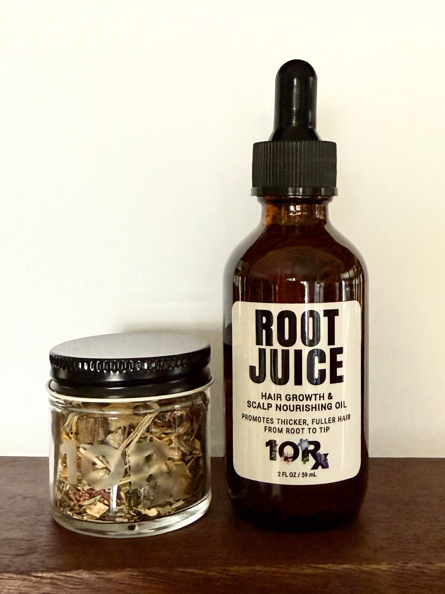 Root Juice - Herbal Hair Growth & Scalp Nourishing Oil (2oz / Travel Size)
